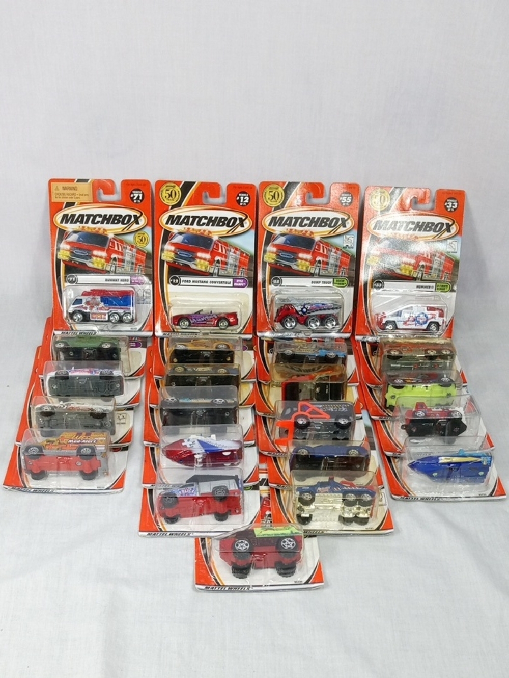 Matchbox 50 Years Anniversary Group Lot Vehicles